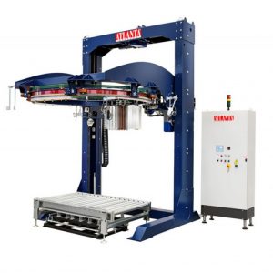 Full automata OMEGA forgógyűrűs stretch-fóliázó gép